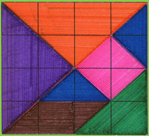เกมตัวต่อ 7 ชิ้น (tangram)